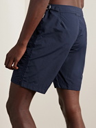 Orlebar Brown - Dane II Straight-Leg Long-Length Swim Shorts - Blue