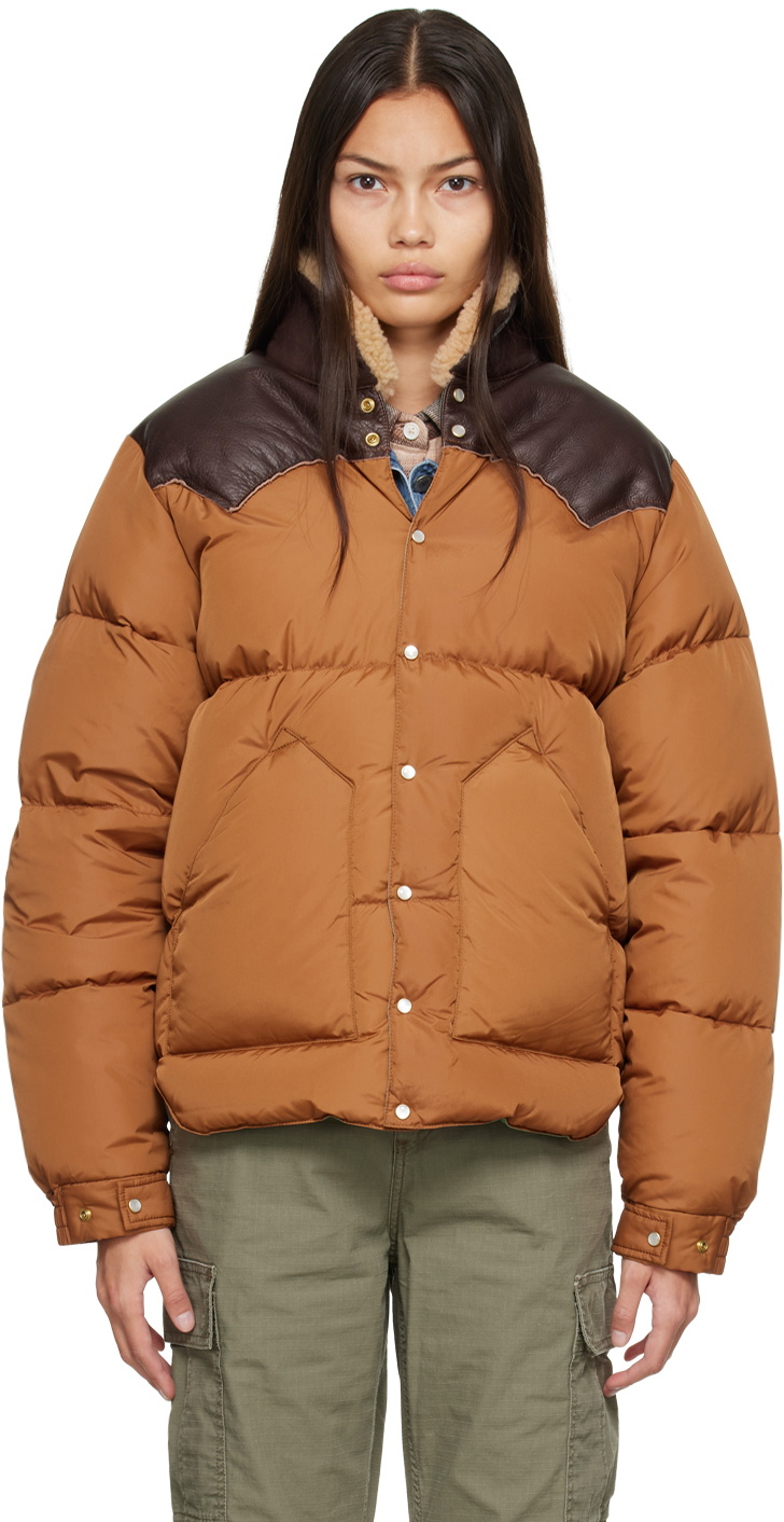 Rocky Mountain Featherbed SSENSE Exclusive Brown Christy Down Jacket