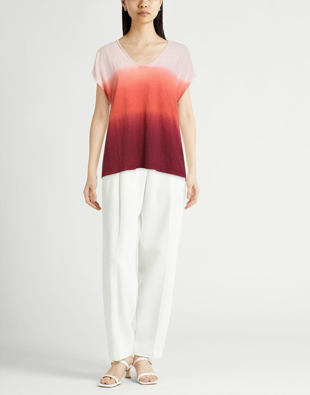 Majestic Filatures Womens T-shirt Coral