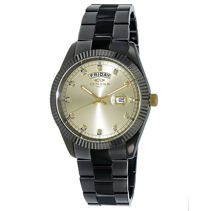 Photo: Oniss ONZ3881 Grey Dial Mens Watch ON3881-IPBG