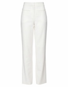 Courrèges Womens Pants Cream