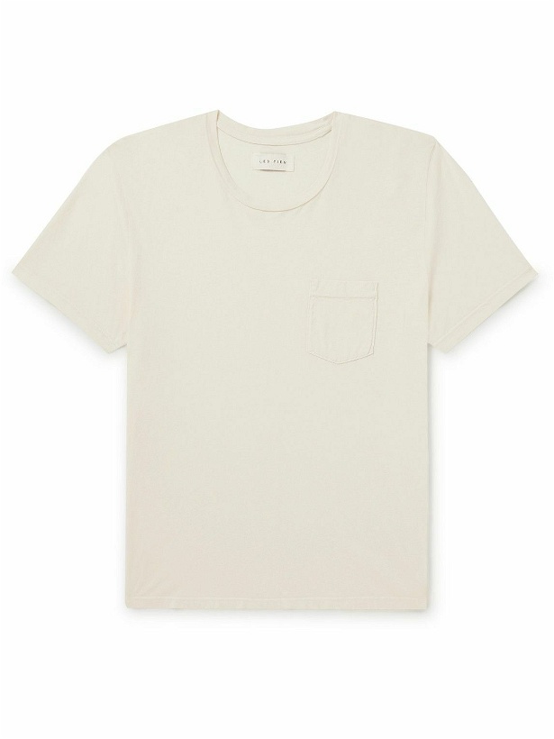 Photo: Les Tien - Cotton-Jersey T-Shirt - Neutrals