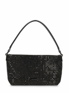 SELF-PORTRAIT Small Hobo Diamante Shoulder Bag