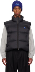 ADER error Black TRS Tag 01 Puffer Down Vest