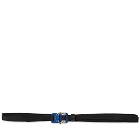 1017 ALYX 9SM Men's Small Rollercoaster Belt in Black/Blue
