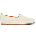 Mulo - Linen Espadrilles - Ecru