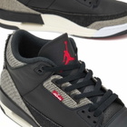 Air Jordan x Levi's 3 Retro SP Sneaker in Black Denim/Black/Gym Red