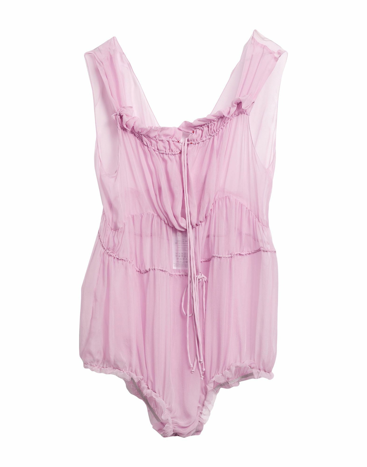 Maison Margiela Womens Bodysuit in Pink