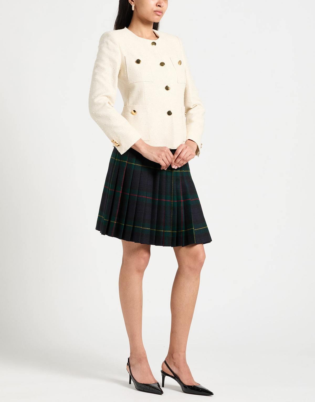 Tagliatore Womens Jacket Cream