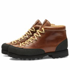 Drôle de Monsieur Men's x Paraboot Yosemite Leather Boot in Cognac