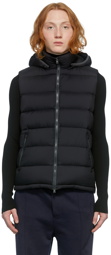 Herno Black Matte Microfibre Vest