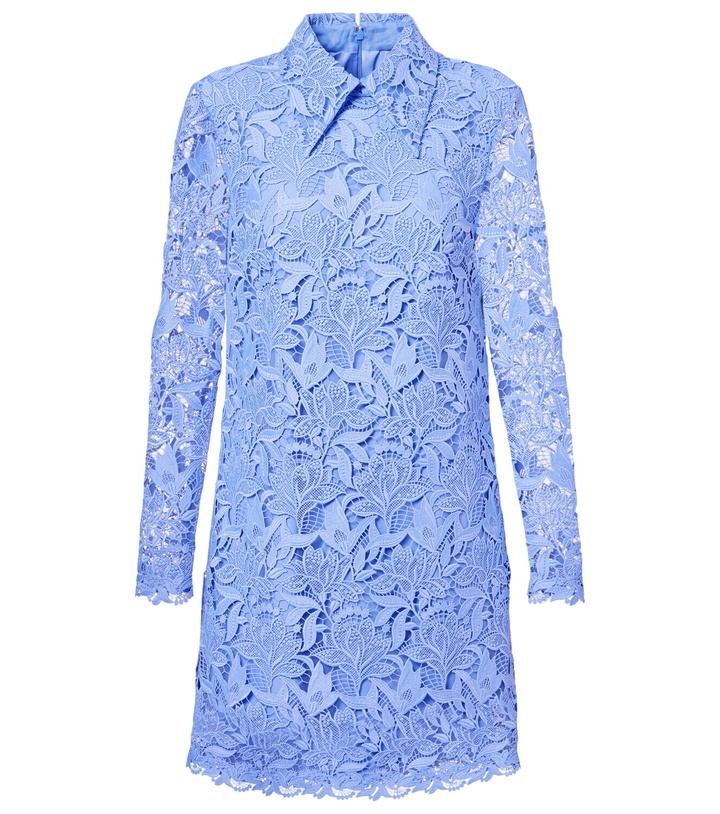 Photo: Carolina Herrera Lace minidress