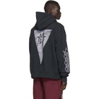 Rhude Black Bald Eagle Hoodie