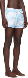 Moschino Blue Archive Clouds Swim Shorts