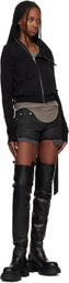 Rick Owens DRKSHDW Black Temple Mountain Sweatshirt