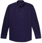Ermenegildo Zegna - Cotton-Poplin Shirt - Dark purple