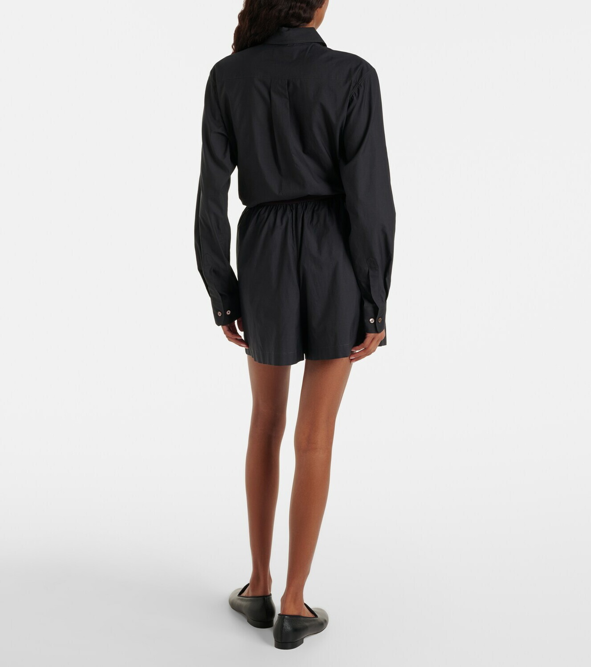 Lemaire Cotton and silk shorts