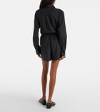 Lemaire Cotton and silk shorts