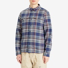 Patagonia Men's Fjord Flannel Shirt in Adventurer New Navy