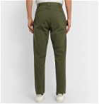 Bellerose - Slim-Fit Cotton-Twill Trousers - Green