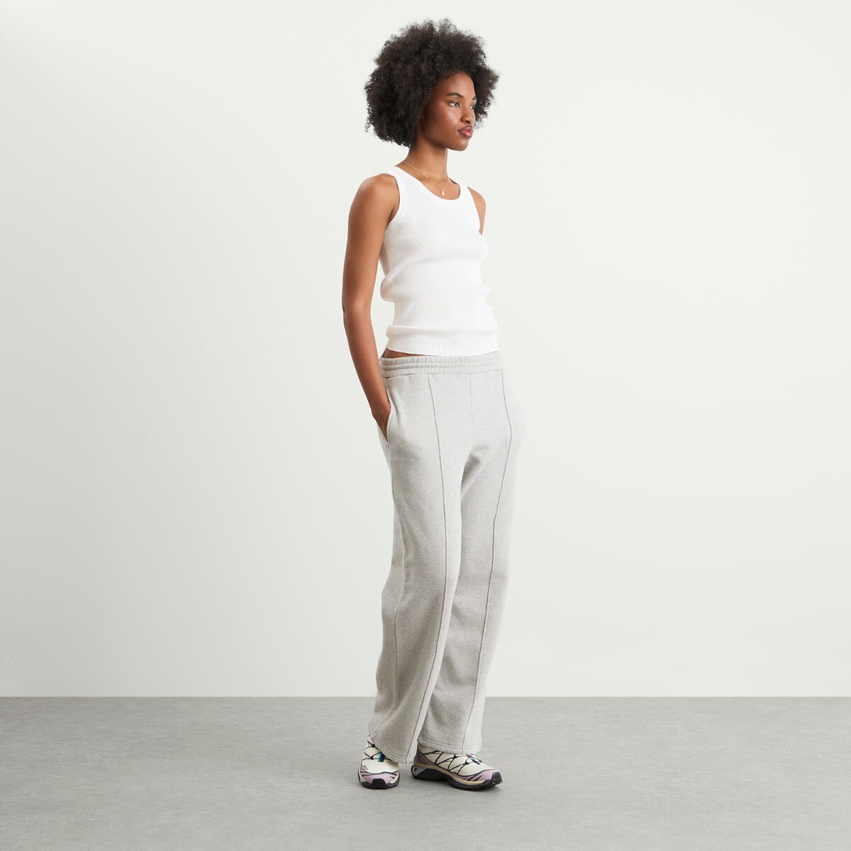 4th & Reckless Women's Fergie Jogger in Grey