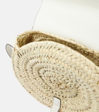 Chloe - Marcie Small raffia crossbody bag