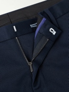 Paul Smith - Straight-Leg Cotton-Blend Twill Trousers - Blue