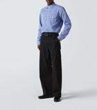 Junya Watanabe Bengal stripe cotton shirt
