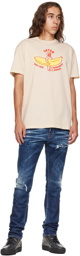 Dsquared2 Blue Daisy Cool Guy Jeans