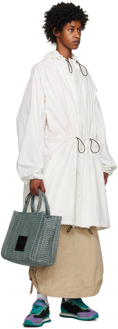 Marc Jacobs Women's The Washed Monogram Denim Snapshot Crossbody Bag