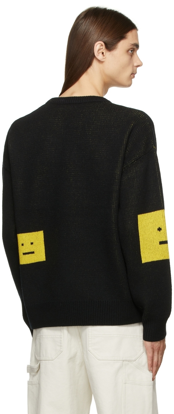 Diesel yellow and outlet black jumper