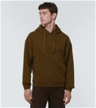 Lemaire Cotton-blend jersey hoodie
