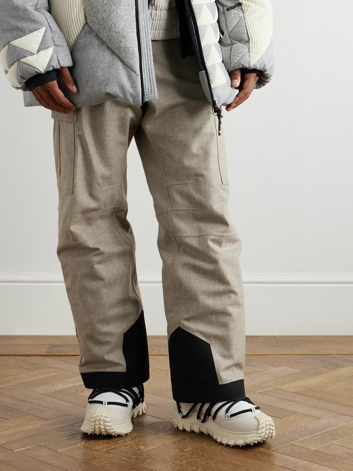 Moncler Grenoble - Trailgrip Après Rubber-Trimmed GORE-TEX Snow Boots - Neutrals