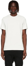 Lacoste White Logo Collar T-Shirt