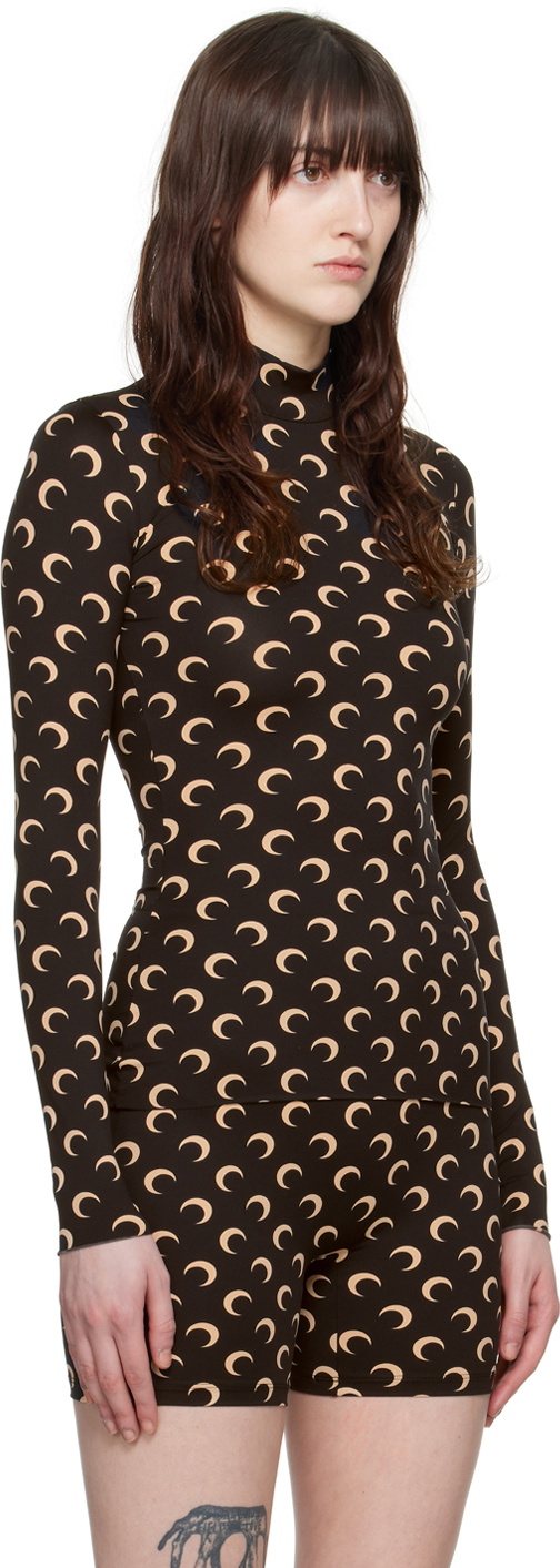 SECOND SKIN TURTLENECK JET BLACK