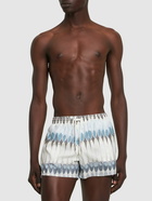 COMMAS Printed Swim Shorts