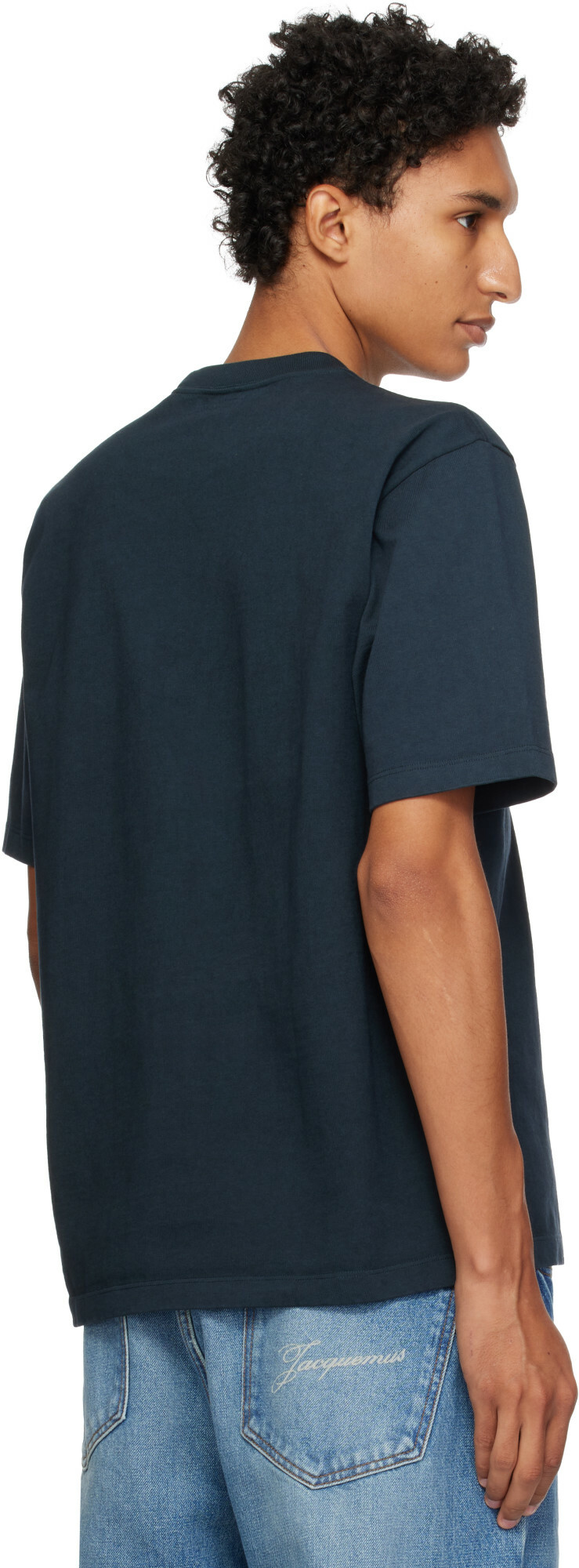Lady White Co. Navy Rugby T-shirt