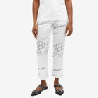 Fiorucci Women's Sketch Angel Trousers in White