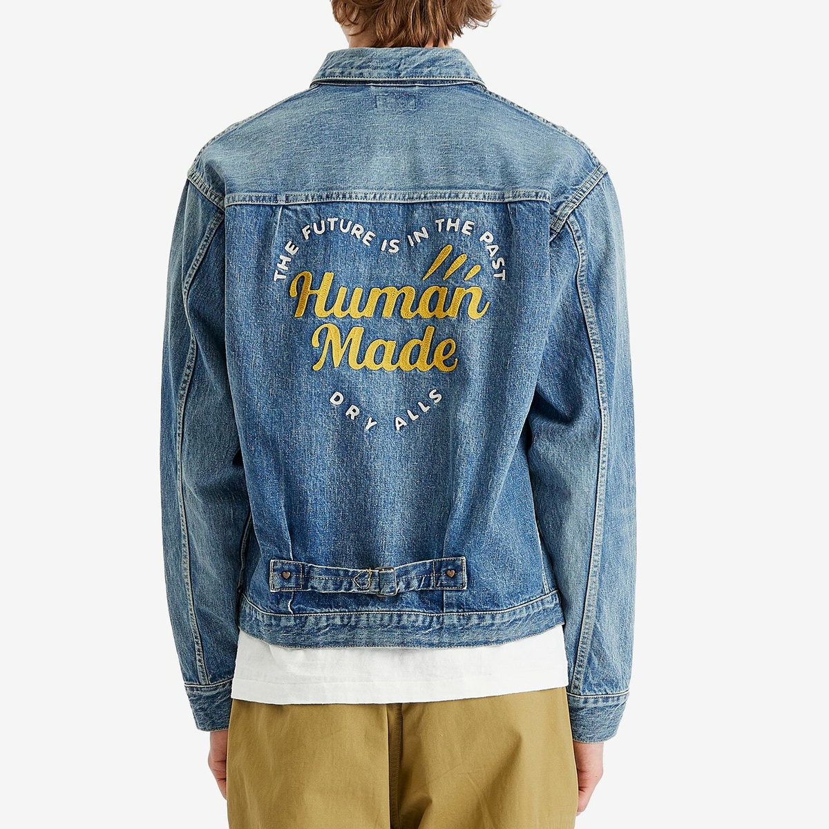 Human Made Men's Denim Future Work Jacket in Indigo Human Made