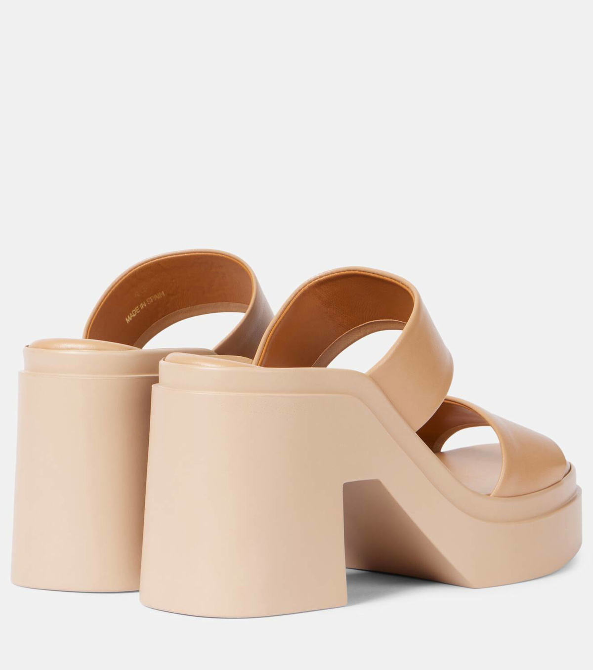 Clergerie Next leather platform sandals