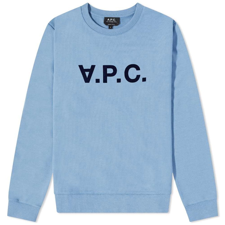 Photo: A.P.C Vpc Logo Crew Sweat