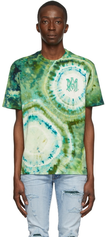 Photo: AMIRI Green Cotton T-Shirt