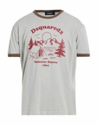 Dsquared2 Mens T-shirt in Grey