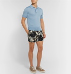 TOM FORD - Slim-Fit Mid-Length Printed Swim Shorts - Multi