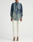 Diesel Womens Denim shirt in Blue