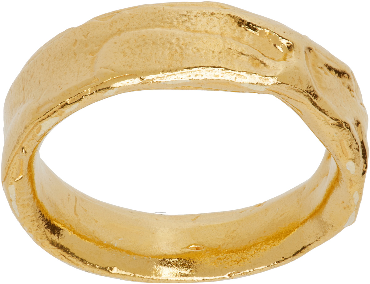 【ALIGHIERI】 The Gilded Frame gold-plated ring リング Alighieri The Gilded Frame 24kt Gold-plated Ring | ModeSens