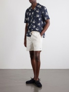 Onia - Camp-Collar Printed Linen and Lyocell-Blend Shirt - Blue