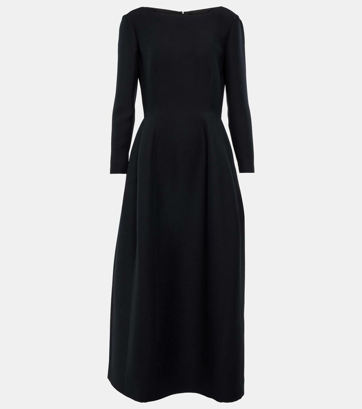 The Row Lilibet wool and silk midi dress The Row