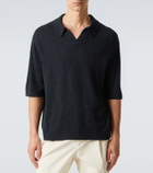 Le Kasha Bale cashmere polo sweater