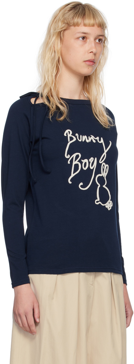 S.S.Daley Navy 'Bunny Boy' Long Sleeve T-Shirt